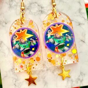 Buzz Lightyear Acrylic Earrings